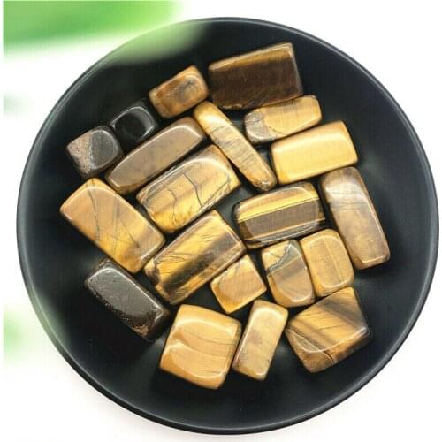 100g Natural Yellow Tiger Eye Irregular Crystal Stones Polished Crystal Healing Natural Stones and Minerals