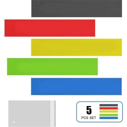 5Pcs Fitness equipment Workout Resistance Band Loop Set Fitness Yoga Colorful Leg Exercise Band large fitness equipment Kit