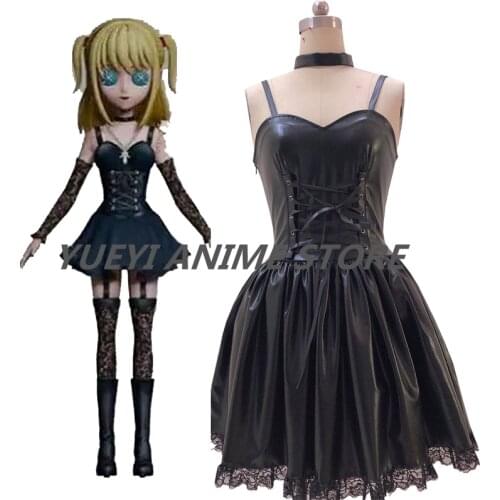 2021 Misa Amane Cosplay Anime Death Note Cosplay Costume misa misa Cosplay Costumes Halloween Dress Set