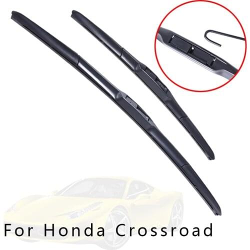 Car Wiper Blades for Honda Crossroad Car Accessories Soft Rubber Windscreen wipers