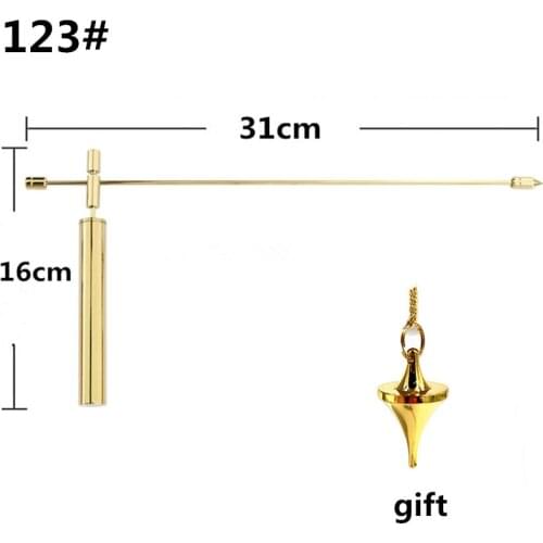 Looking for dragon rule copper feng shui detector stick divination aid compass feng shui supplies