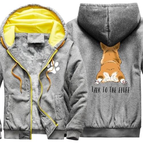 Dog Printing Camouflage Raglan Thicken Jackets For Mens Hip Hop Winter Clothing Leisure Harajuku Tops Hipster Moletom Masculino