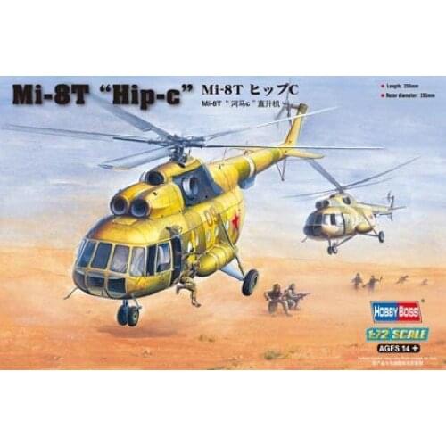 Hobbyboss 87221 1/72 Scale Mi-8T Hip-C Model Kit