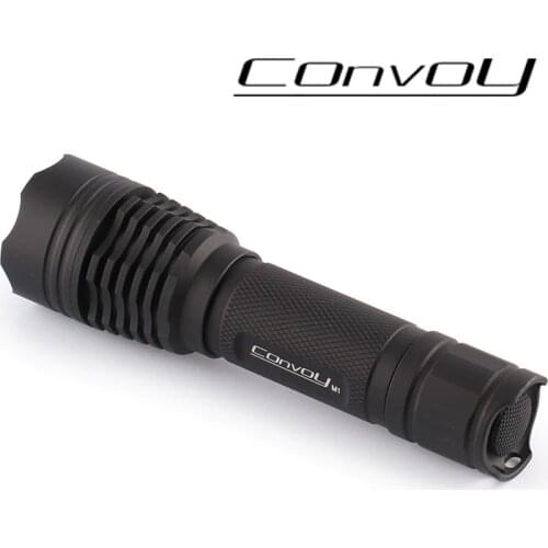 Convoy M1 LED Flashlight Cree XM-L2 U2-1A 1000LM 2-Group 3/5-Mode Torch Flashlightby 18650 Battery for Campping