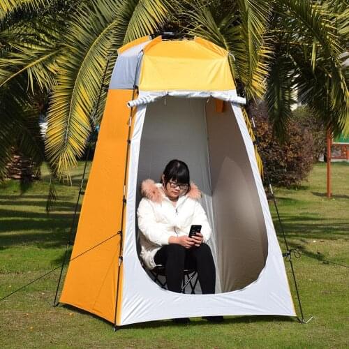 Instant Pop Up Pod Changing Room Tent Portable Anti UV Shower Tent Camp Toilet Rain Shelter for Outdoor Camping Beach
