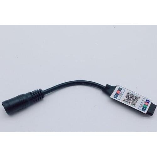 Mini RGB Bluetooth Controller DC5V 12V 24V Music Light Strip Controller For RGB LED Strip
