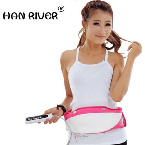 HANRIVER "Multifunctional massagers power plate burning fat slimming belt vibration lazy waist to lose weight "