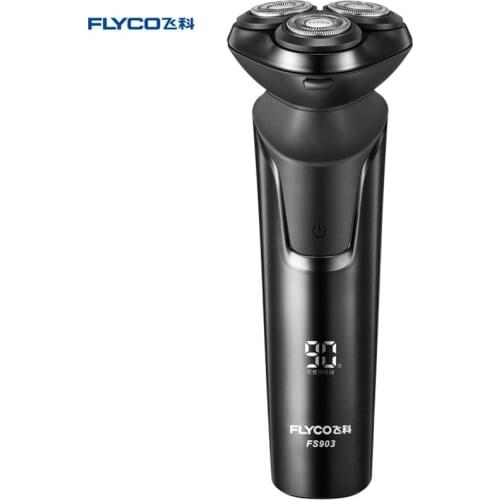 FLYCO Electric Razor Men Smart Sensor Electric Shaver USB Rechargeable Shaving Machine Razor For Men IPX7 Waterproof Shaver Trim
