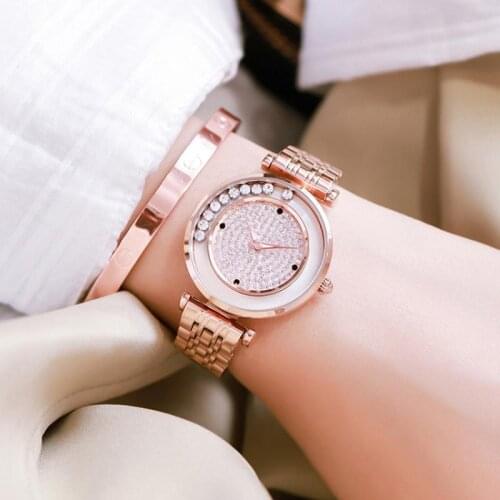 Meibin Brand New Hot-Selling Diamond Women Watches Small Dial Luxury Female Quartz Womens Watch