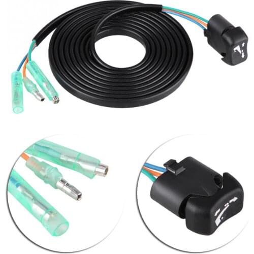 For Yamaha 704 Single Engine Trim & Tilt Switch Assembly Control Handle 704-82563-41-00