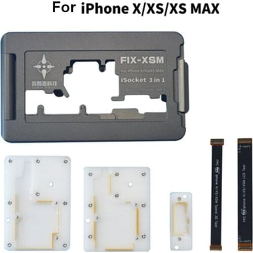 FIX-XS For iPhone X/XS/XSMAX PCB Motherboard Tester Logic Board Detection Fixture Without Disassembly
