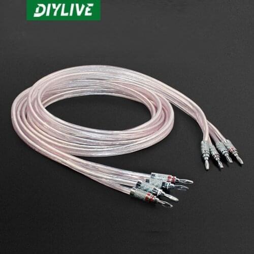 DIYLIVE Professional audio cable oxygen - free copper - plated horn cable high - grade cinema surround cable engineering cable