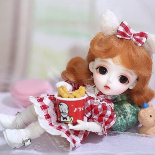 LCCBaby miu bjd yosd dolls 1/8 body model boys or girls Doll BJD gift fashion