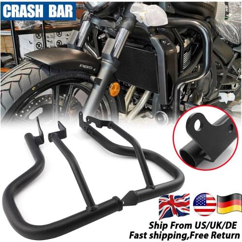 Motorcycle Engine Guard Crash Bars Frame Protector Bumper for Kawasaki Vulcan S VN 650 Accessories 2015-2021 2020 VN650 EN650 US