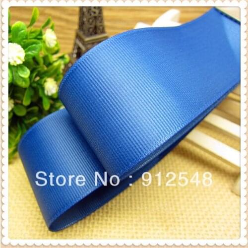 1-1/2"(38mm) Solid Color Grosgrain Ribbon Packing 10yard/lot free shipping bow celebration decoration DIY Materials Tape,DXCS10