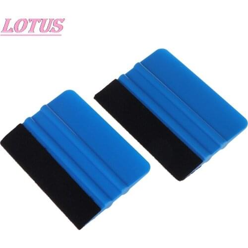 1PC New Vinyl Wrap Film Card Squeegee Car Foil Wrapping Suede Felt Scraper Auto Car Styling Sticker Acc Window Tint Tools New