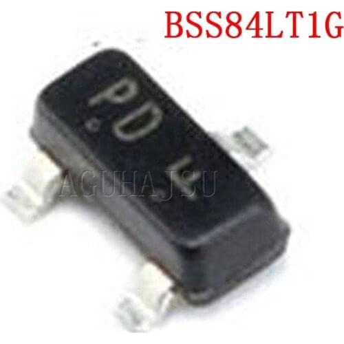 100PCS BSS84LT1G PD BSS84 SOT23 SMD SOT23-3 New Original