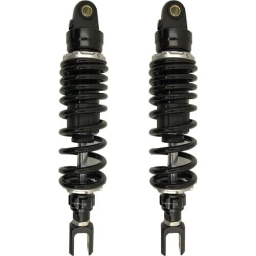 2pcs Universal 320mm 340mm 360mm Motorcycle Rear Shock Absorber Damping For Honda Yamaha Kawasaki Suzuki Rear Suspension