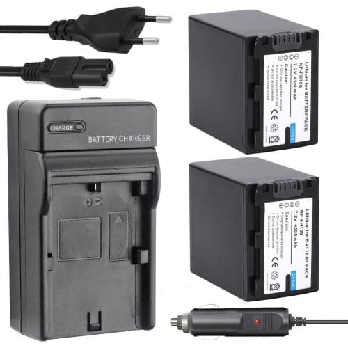 2Pcs Probty NP-FH100 NP FH100 Battery + Charger kit for Sony CR-DVD405 407E 408 450 602E 650E DCR-HC96 DCR-SR85 HDR-HC9 HDR-UX20