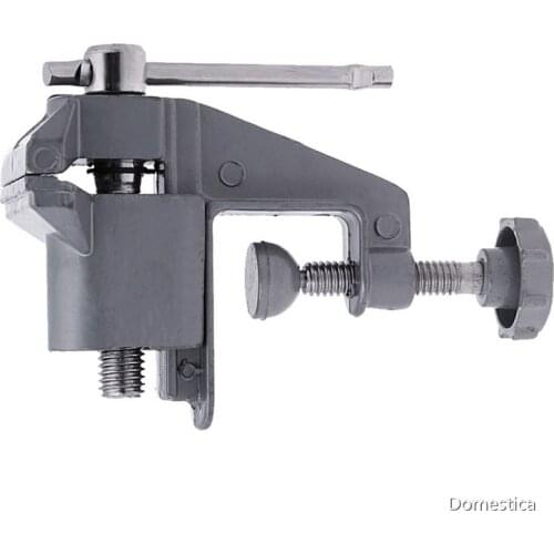 Aluminium Mini Bench Vise Alloy Table Vice Universal Bench Clamp Table Screw Vise For DIY Craft Mold Fixed Repair Tool Household