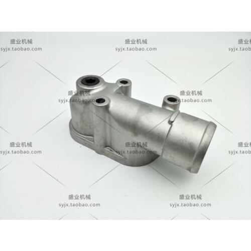 Free shipping for excavator parts Hitachi EX/ZAX240/330/360-3/G 6HK1/4HK1 Thermostat Seat Water Pipe Seat digger parts