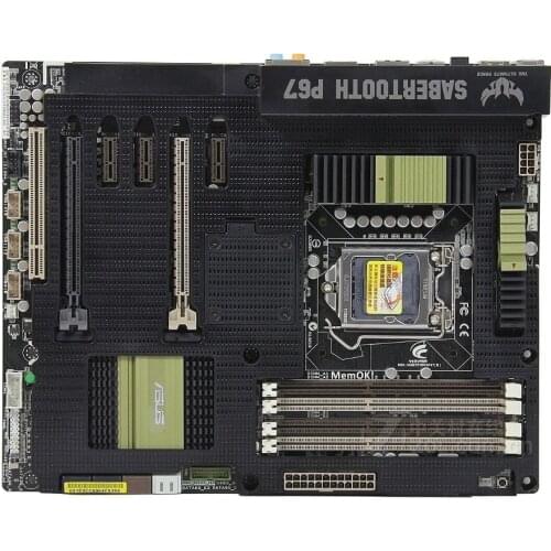 Free shipping original motherboard for for ASUS SaberTooth P67 LGA 1155 DDR3 32GB USB2.0 USB3.0 P67 Desktop motherborad