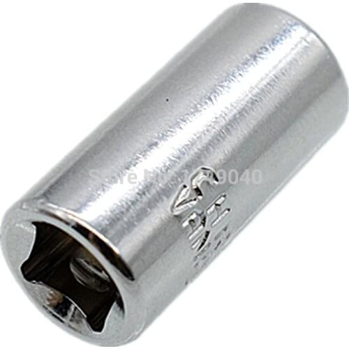 Quick Release Screwdriver Bit Holder Wrench Conversion 1/4" Square Drive to 1/4" Hex Shank Adaptor Impact Socket Adaptor Drive