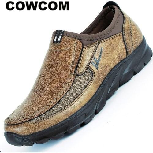 Cowcom Men's Slip-ons