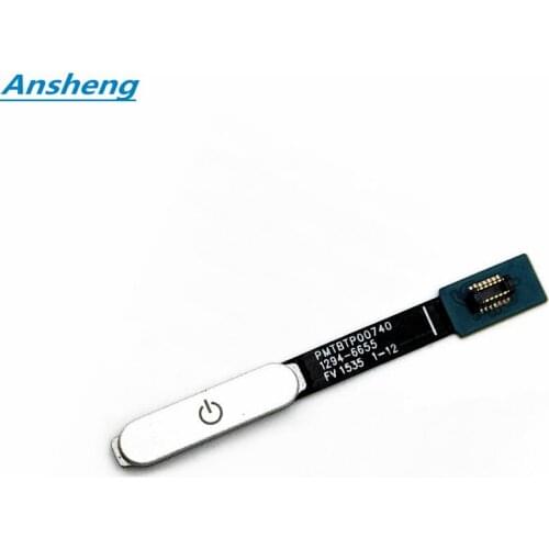 Ansheng power button+fingerprint sensor flex cable For Sony Xperia Z5 Premium E6853 E6883