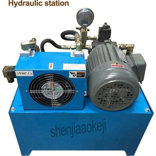 220v hydraulic station hydraulic system pump 750W/1500W hydraulic oil pump station take nutrilite shaft 40L air cooling