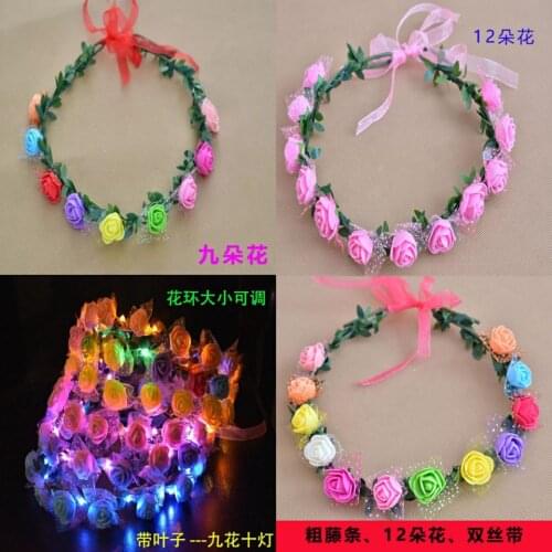 Garland Bride Photo Props Bridal Accessories Pente Com Flores Para O Cabelo Bridal Accessories Bridesmaid Jewelry