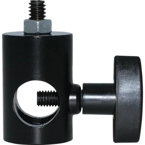 2 PCS Flash Light Stand 1/4 Photography Light Holder Adapter Tripod Conversion Interface