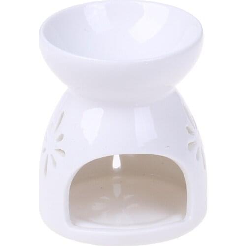 Ceramic Essential Oil Lamp Aroma Burner Aromatherapy Candle Fragrance Holder