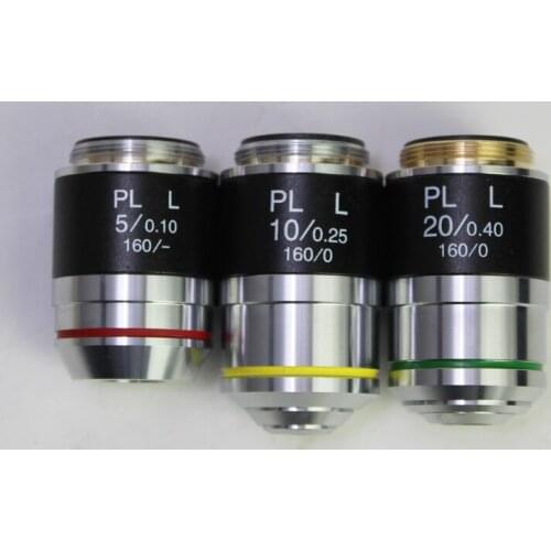 Metallographic microscope Achromatic objective Long working distance lens RMS 20.2MM