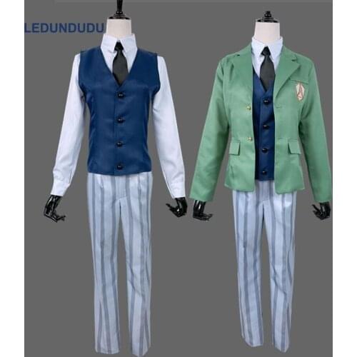 New Japan Anime Beastars Gray Wolf Legosi Cosplay Costume Uniform Deer Suits for Halloween