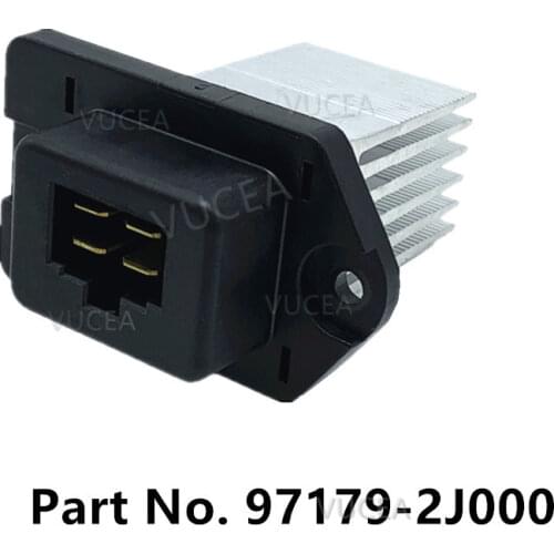 Blower Motor Resistor For kia Cerato Forte Mohave Borrego Quopis Veredus Rio Sorento Sporage I20 I40 IX35 971792J000 97179-2J000