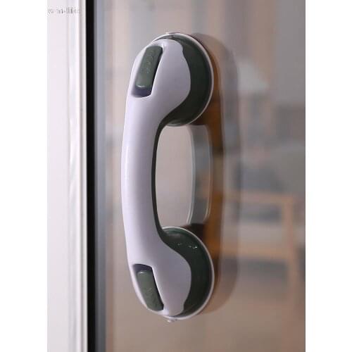 Vanzlife Household suction cup, bathroom shower handrail, punch-free bathroom glass door handle, elderly safety handle