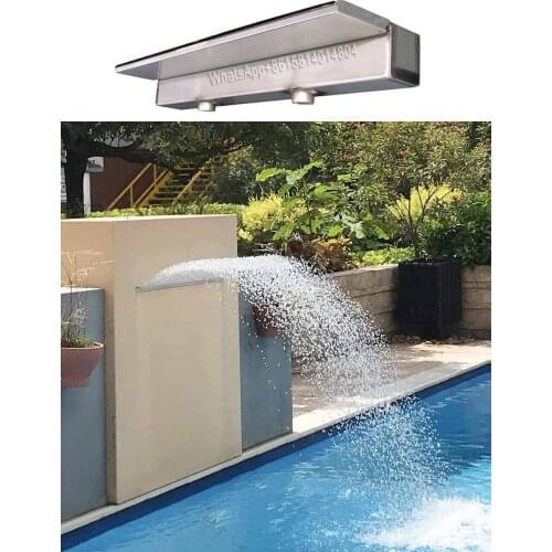 Stainless steel 304 water curtain/Massage nozzle/landscape fountain/hot spring water spray equipment/Waterfall nozzle