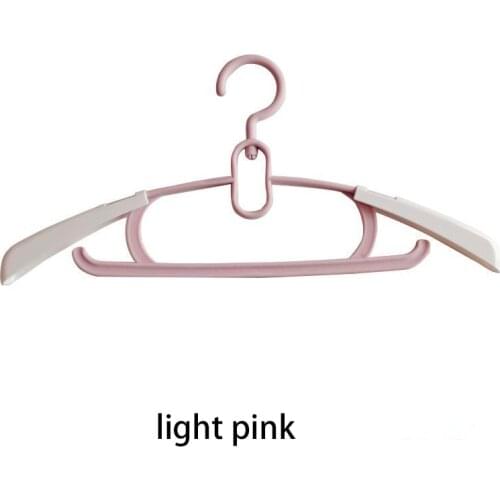 5/10 Pcs Plastic Hangers Kids Extendable Baby Rack Non-Slip Durable Clothes Hangers for Child Pants, Dress, Jacket, Underwear