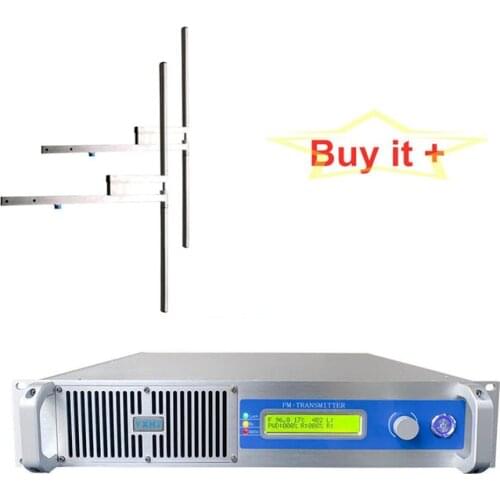 500W FM Broadcast Transmitter+2-Bay Antenna