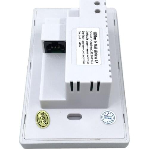 ANDDEAR white Wall AP high quality hotel room Wi-Fi cover mini wall mount AP router access point can pick up the phone line