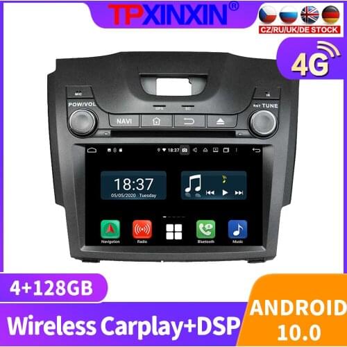 128GB Android 10 For Chevrolet S10 2013 Car Radio Multimedia Video Player Navigation Stereo GPS Accessories Auto 2din 2 din DVD