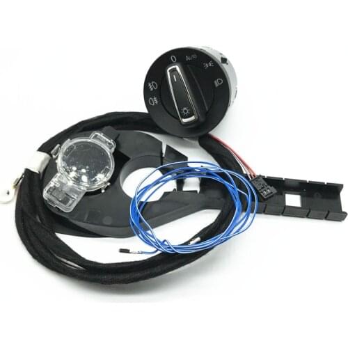 Car Rain Sensor Humidity Auto Light Sensor protective case box Cover Cable Wire Harness For VW GOLF 7 MK7 81D955547 5GG 941 431