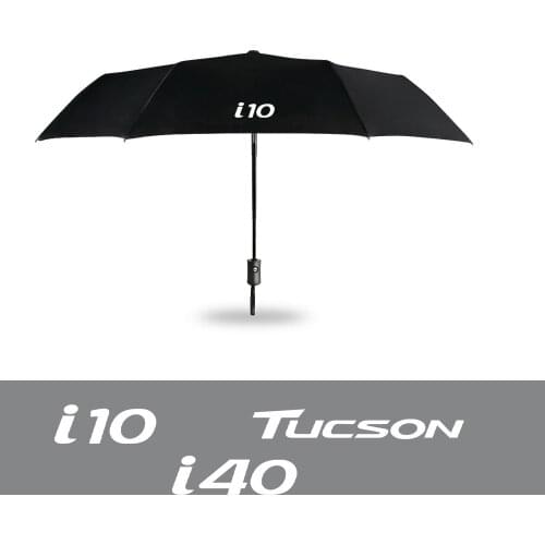 Car Automatic Folding Waterproof Umbrella For Hyundai Accent Elantra Tucson i10 i40 i20 i30 Azera Genesis GDi Auto Accessories