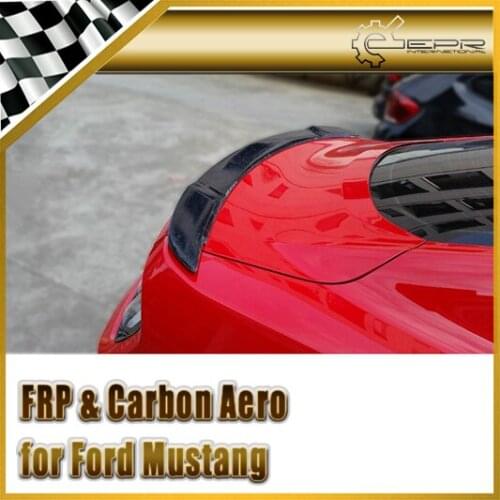 Car Styling For Ford 2015 Mustang Sigala Style Carbon Fiber Rear Spoiler Wing