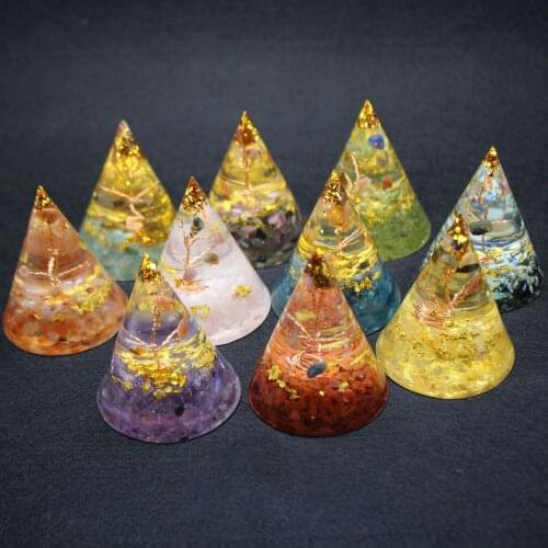 Ogan Ornaments, Conical Jewelry, Crystal Fm Love Career, Resin Epoxy Craft