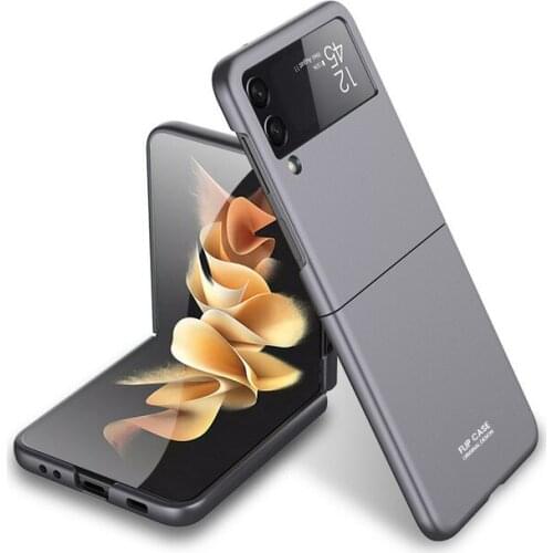 Coque ZFilp 3 Shell Slim Skin Feel Hard Phone Cover For Samsung Galaxy ZFlip3 Z Flip 3 Flip3 5G Case Shockproof Protect Fundas