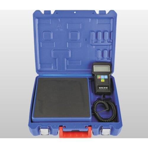 220lb/100kg Digital Scale Professional Refrigerant Charging Scales Precision Electronic Weight Balance with Case