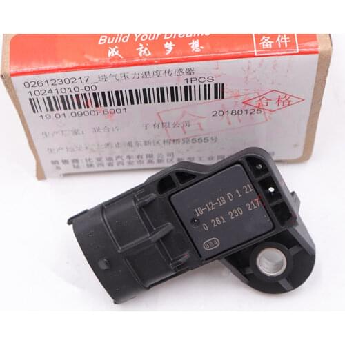Intake Air pressure sensor for BYD F6,F3R,G3,M6,L3,F3,S6,G6,G3R,F5 Suri 0261230217