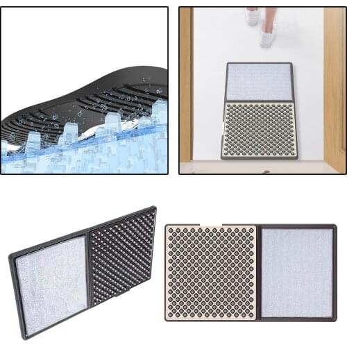 Disinfecting Shoe Mat Sanitizing Footbath Entrance Indoor Doormat 32x18in